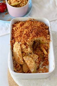 Image result for Apple Pear Crumble