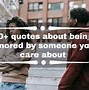 Image result for Ignore Someone