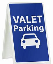 Image result for Valet Parking Signage