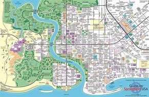 Image result for The Simpsons Map of Springfield