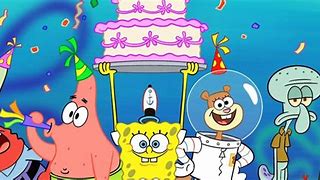 Image result for Spongebob Characters Birthday