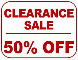 Image result for 50 Percent Off Sale Sign