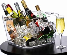 Image result for Acrylic Wine Bucket Product