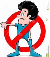Image result for Say No Clip Art