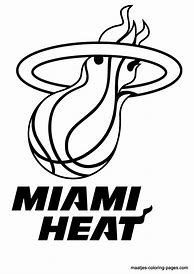 Image result for Miami Heat Logo Printable Coloring Pages