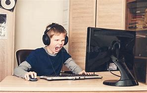 Image result for Kid Looking at Computer