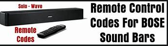 Image result for Bose Universal Remote Programming Codes