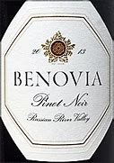 Image result for Benovia Pinot Noir Russian River Valley