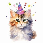 Image result for Birthday Cat PFP