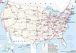 Image result for United States Map with Highways