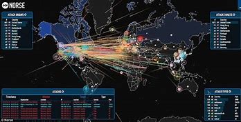 Image result for Internet Cyber Attack Map