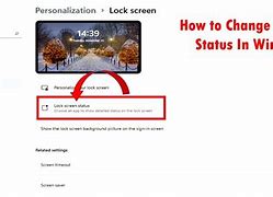 Image result for How to Change Lock Screen Password Windows 11