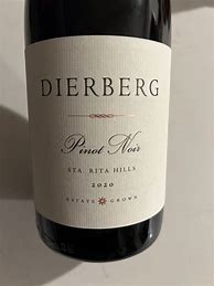 Image result for Dierberg Pinot Noir Drum Canyon Sta Rita Hills