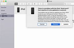 Image result for Reset iPod Password iTunes