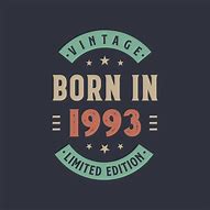 Image result for People Born in 1993