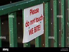 Image result for Do Not Touch Fence