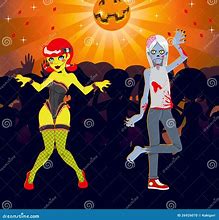 Image result for Halloween Dancing Zombie Cartoon