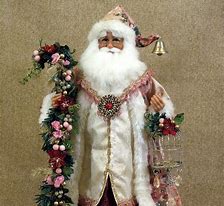 Image result for Christmas Santa Figurines