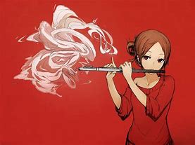 Image result for Anime Girl Playing Flute Euphonium