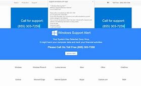 Image result for Tech Support Pop Up