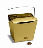 Image result for Gold Chinese Take Out Boxes