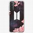 Image result for Matte Black iPhone 7 with BTS Case