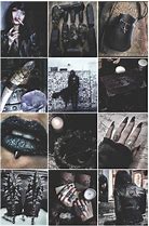 Image result for Goth Mood Board