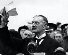 Image result for Neville Chamberlain Waving Paper