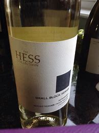 Image result for The Hess Collection Viognier Small Block Series