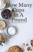 Image result for How Many Cups Make a Pound