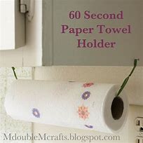 Image result for DIY Wall Paper Towel Holder