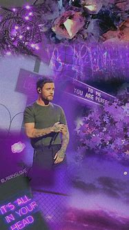 Image result for One Direction Purple Aesthetic