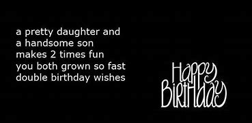 Image result for Happy Birthday Twins Wishes