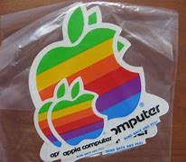 Image result for First Apple Sticker