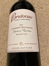Image result for Brutocao Cabernet Sauvignon Hopland Ranches