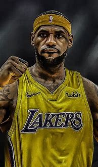 Image result for LeBron Lakers 6