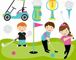Image result for Kids Golf Clip Art