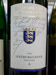 Image result for Staatsweingut Weinsberg Riesling S trocken
