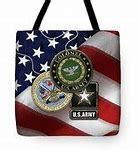 Image result for Army Logo Over American Flag