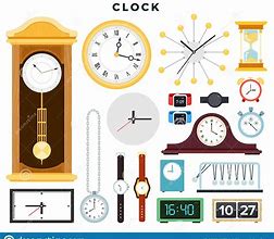 Image result for Clock vs Watch