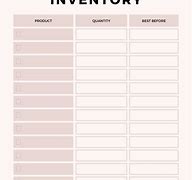 Image result for Sample Inventory Forms/Templates
