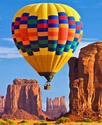 Image result for Hot Air Balloon Over Arizona