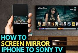 Image result for Screen Mirroring iPhone to Sony TV