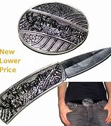 Image result for Belt Buckles with Hidden Weapons