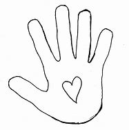 Image result for Child Hand Outline