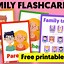 Image result for My Family Flash Cards