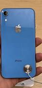Image result for iPhone XR in Blue Back
