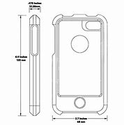 Image result for iPhone 5S Measurements for a Phone Cace