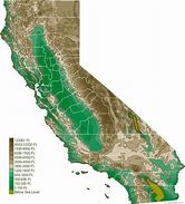 Image result for Physical Map of California for Kids