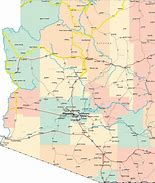 Image result for arizona road map
